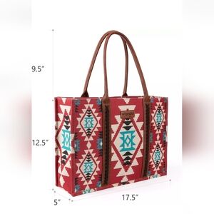 Tribal Pattern Tote Bag